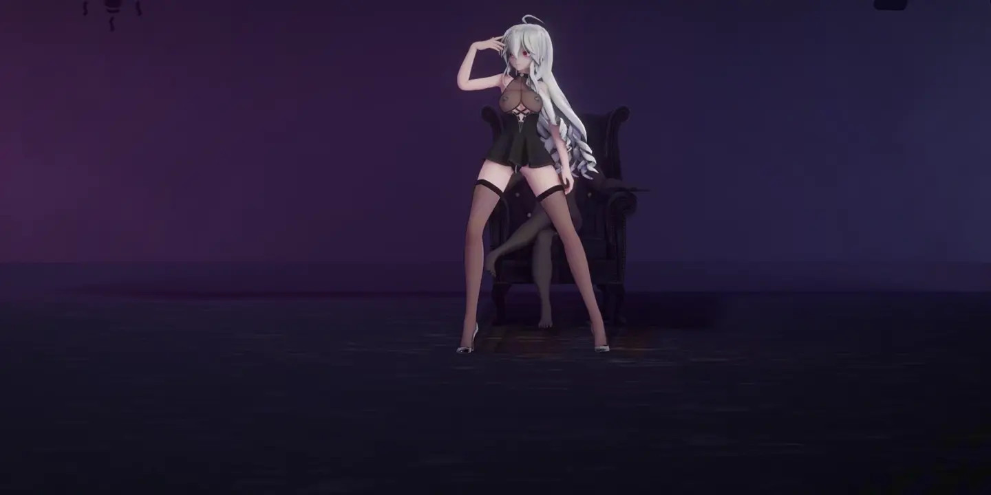 Serving master's penis is HA♥KU's mission.