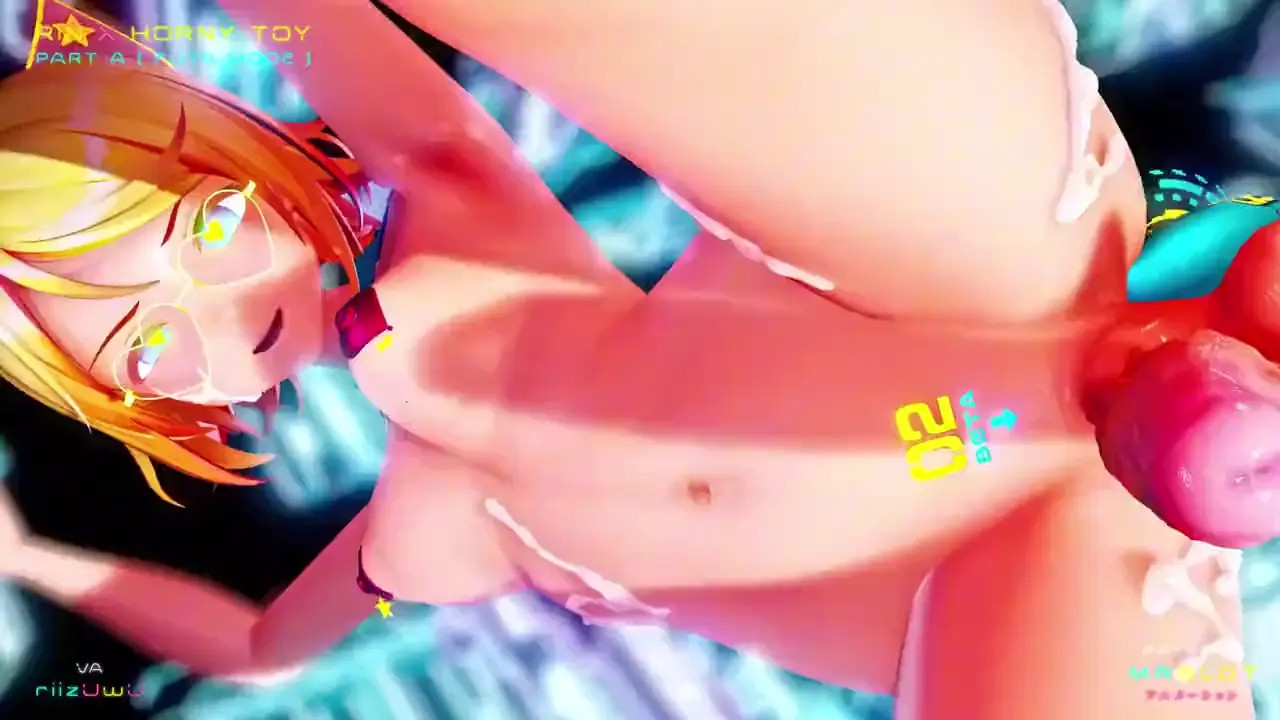 [4K Futafied] Kagamine Rin x Horny Toy (A-F) [MrGlot]
