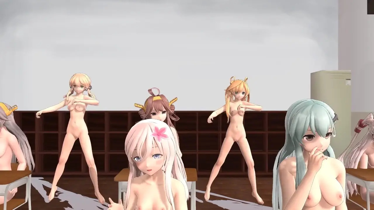 Shimakaze & Fleet Girls - Spider Thread Monopoly [MMD R18] zoin