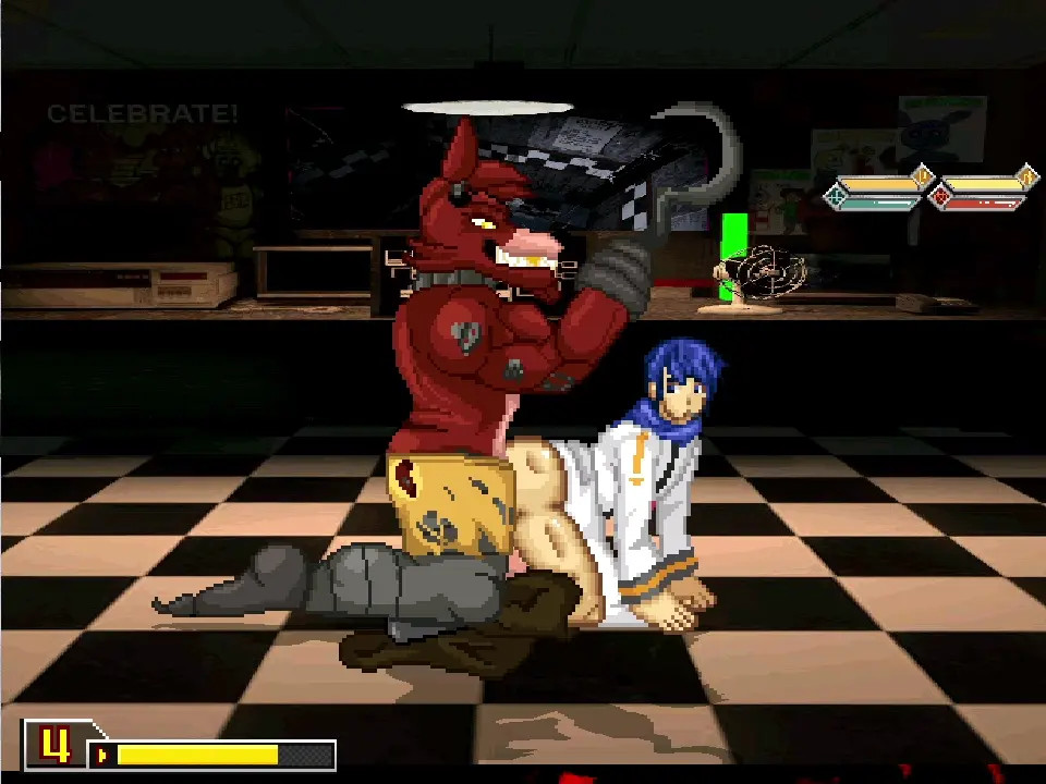 MUGEN: Foxy fucks KAITO