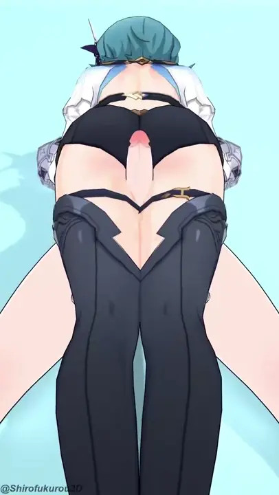 Eula thighjob [Shirofukurou3D]