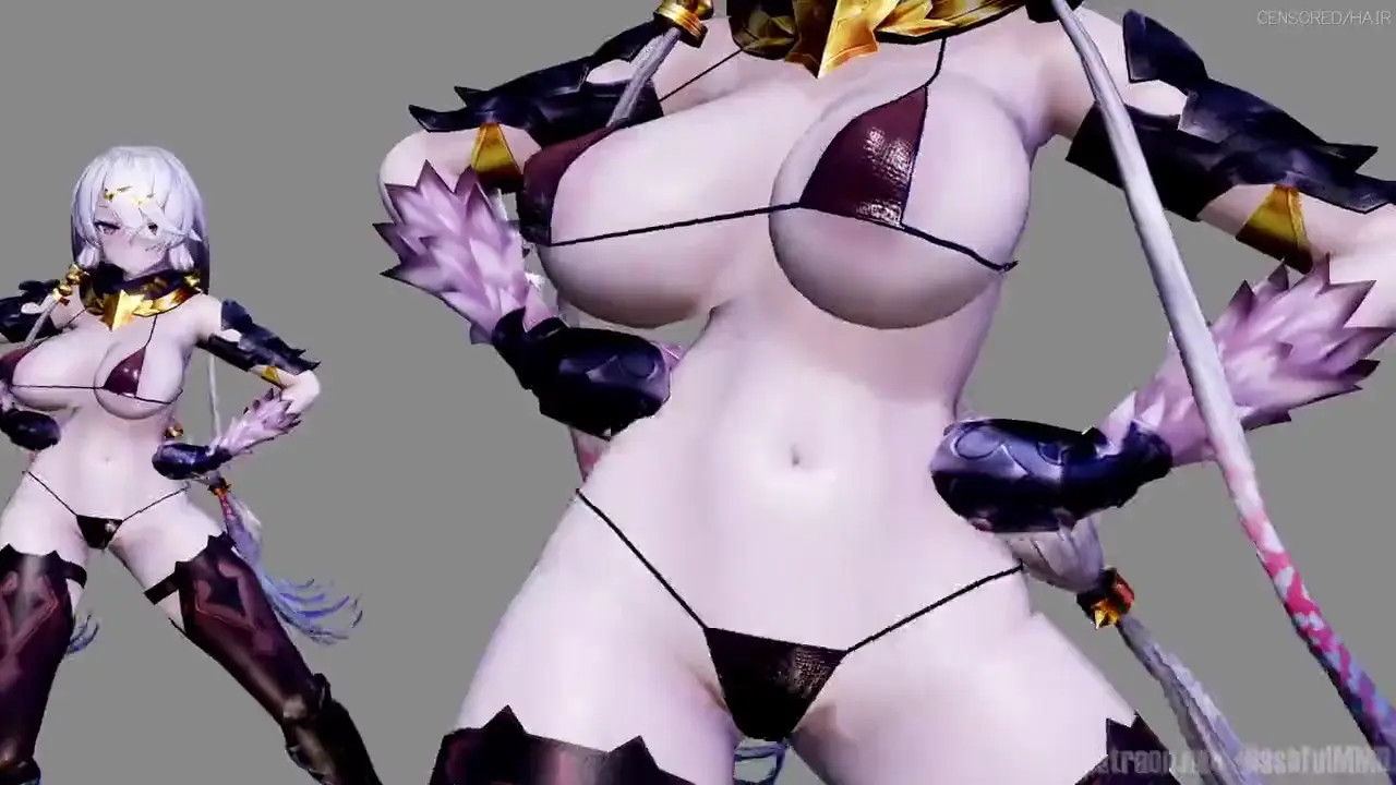 [R18 MMD] リラ (Bassknight) MtU Lila Decyrus