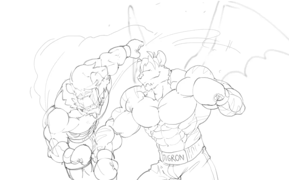 Furry boxing kemoryona 3