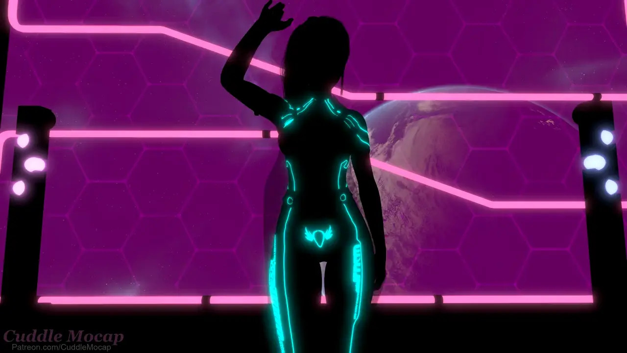 Cyber sex with Eve 4K