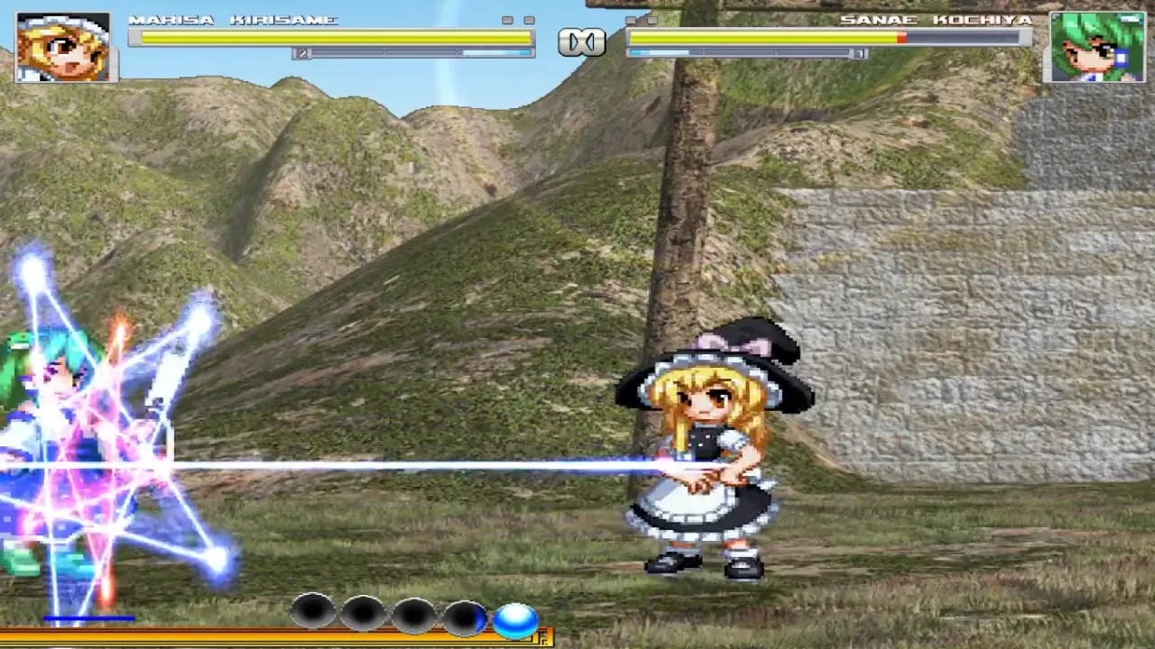 Marisa Kirisame vs Sanae Kochiya