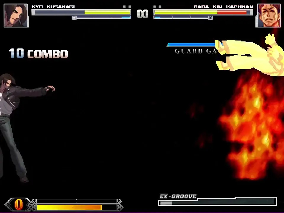 MUGEN: Kyo Kusanagi Vs Kim Kaphwan