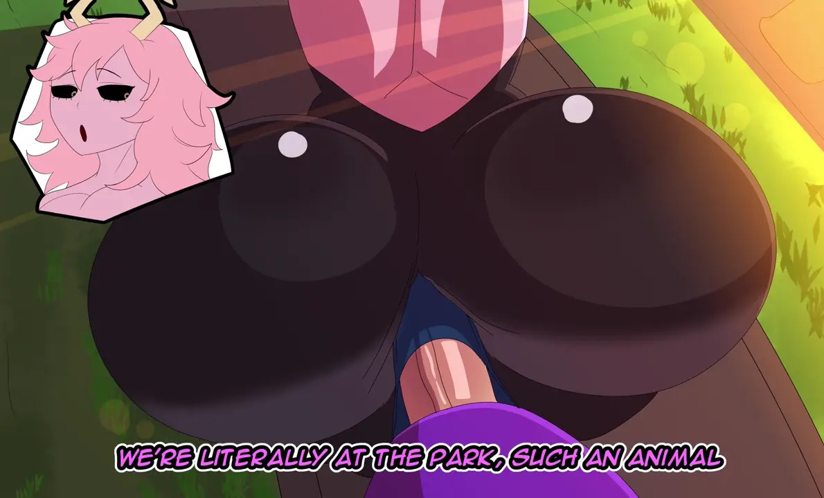 [AsstroNsfw] Mina ashido if she had choosen the good option