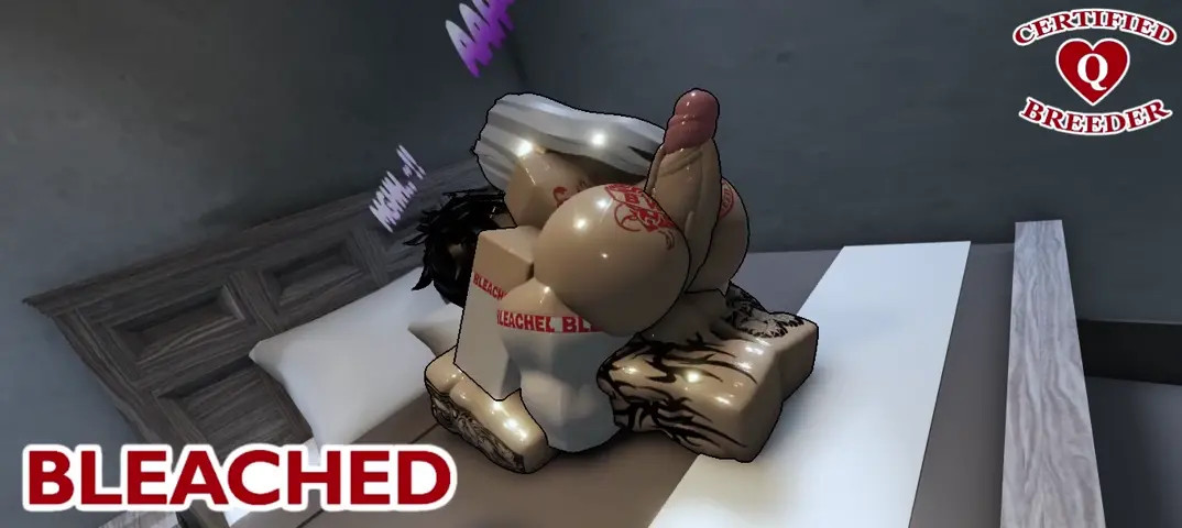 Submissive Horny Slut gets Fucked Hard by a BWC - ROBLOX BLEACHED