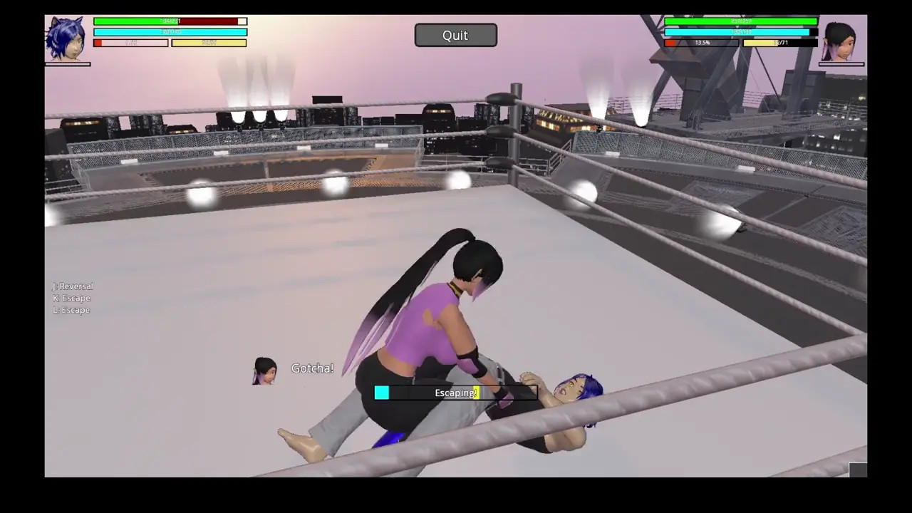 THE ARENA: COLE VS MISS GASM