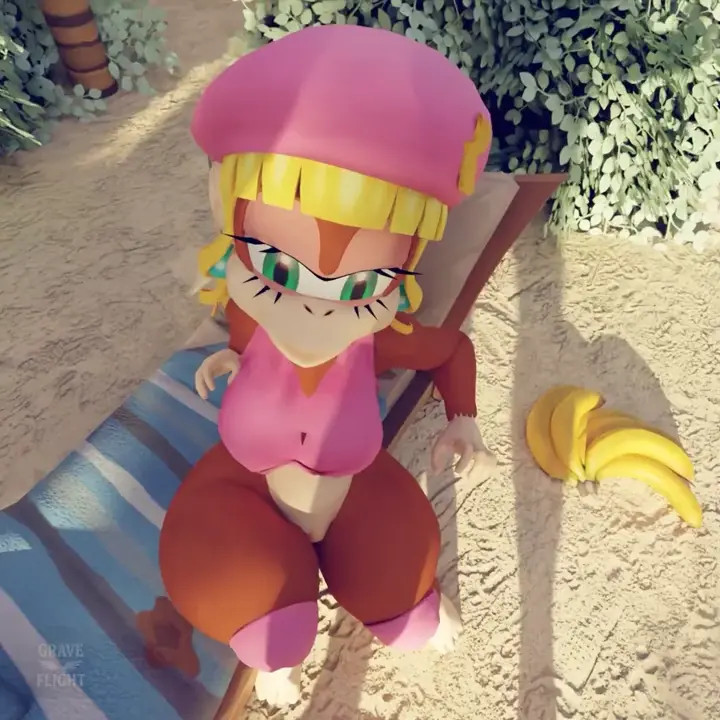 Dixie wants a banana