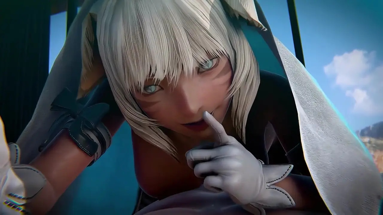 Y'shtola Yorha Cuddlinghump - Nude (InitialA) (Sounds + Upscaled)
