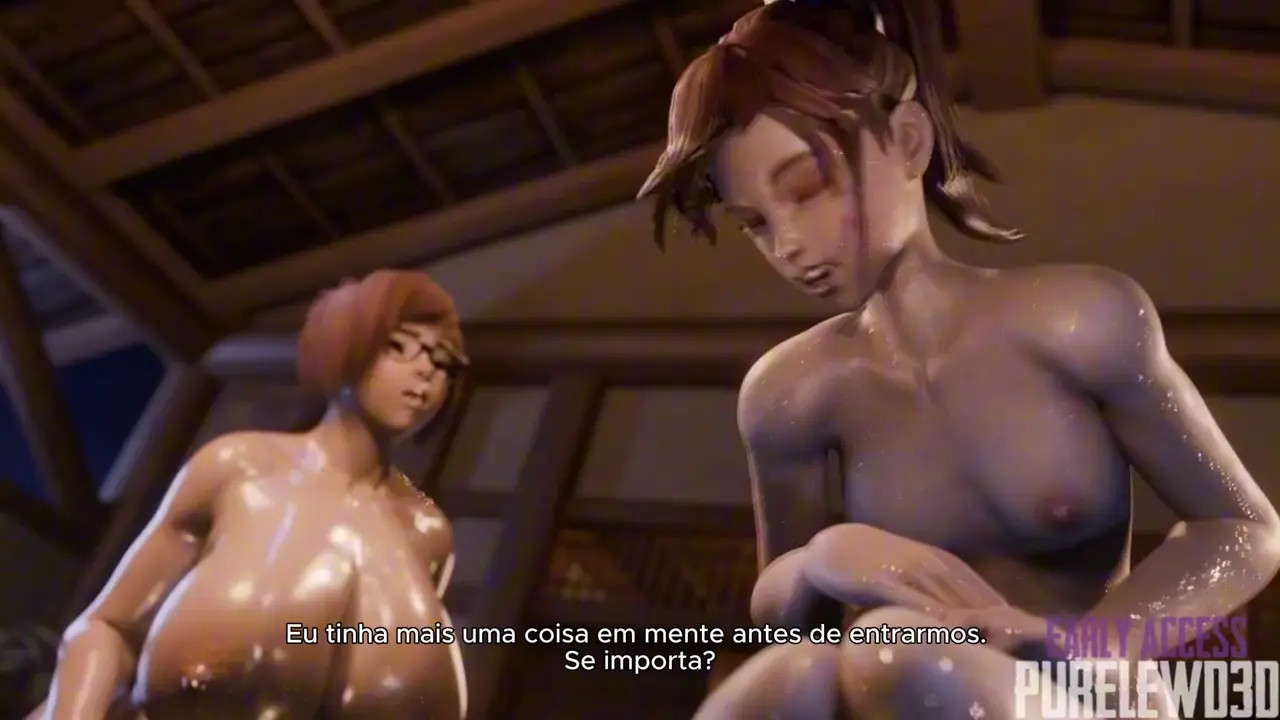 Mei & Dva Post Work - Pure_Lewd3D [LEGENDADO PT BR]