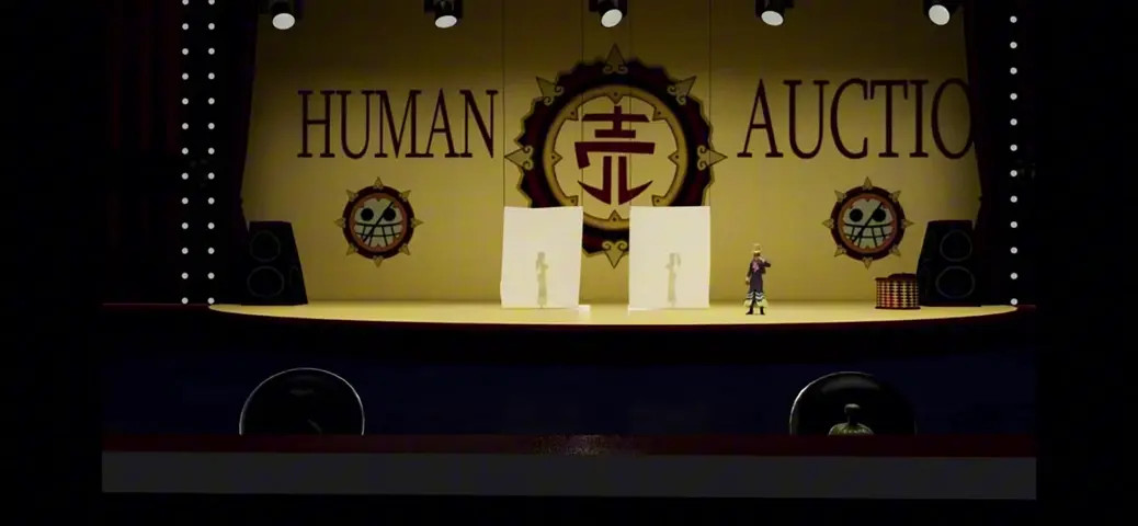 Nami and Robin get auctioned off and fucked