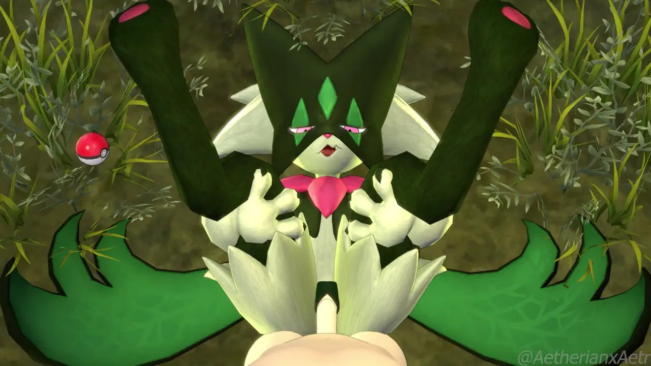 Meowscarada Missionary Animation (4k) (Outline)