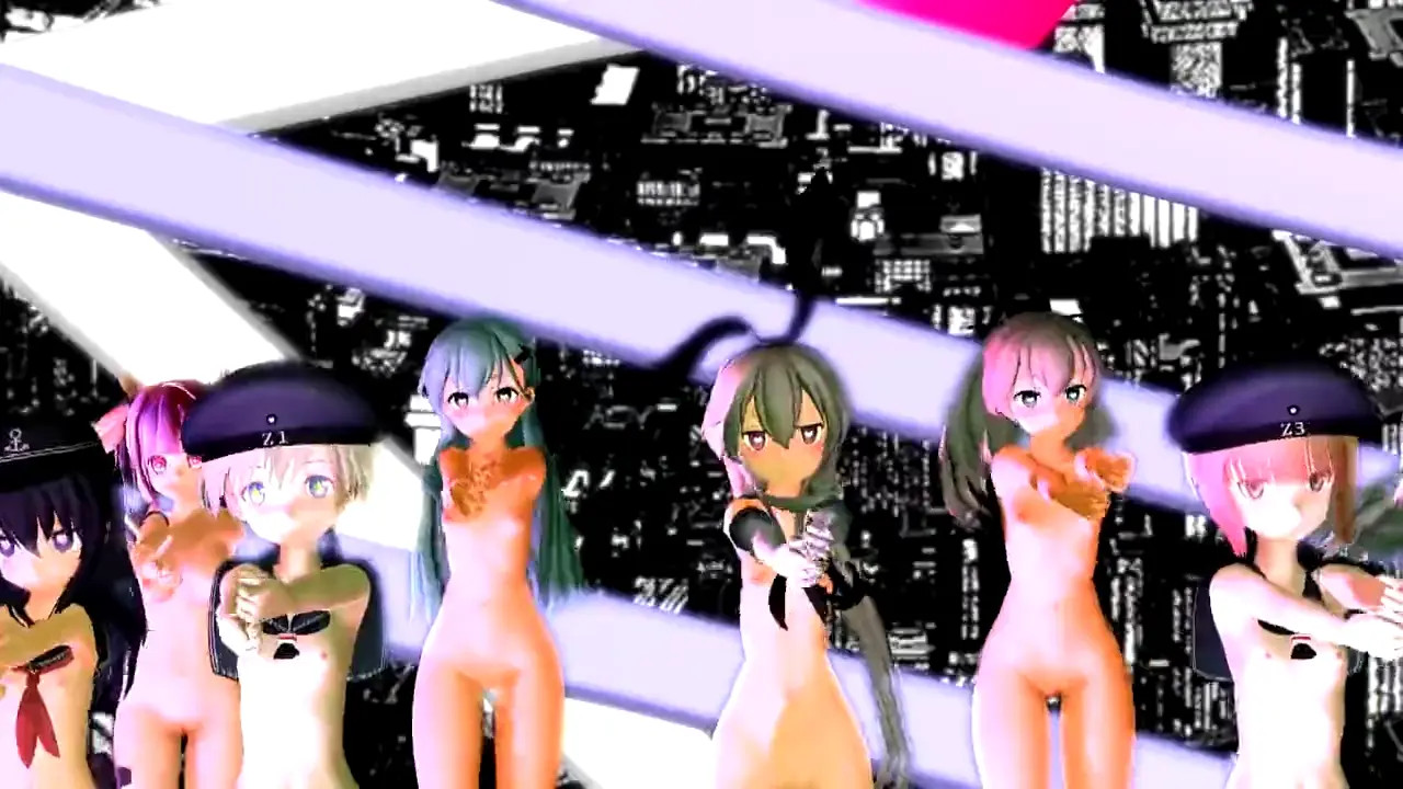 Shimakaze & Fleet Girls - Kimi Janakya Dame Mitai [MMD R18] Kokoiti