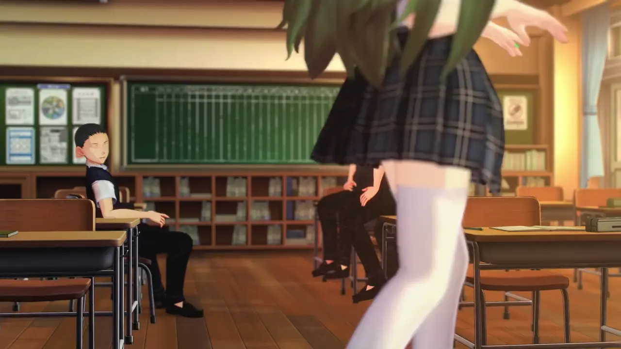 Sanae Pop School Strip dance