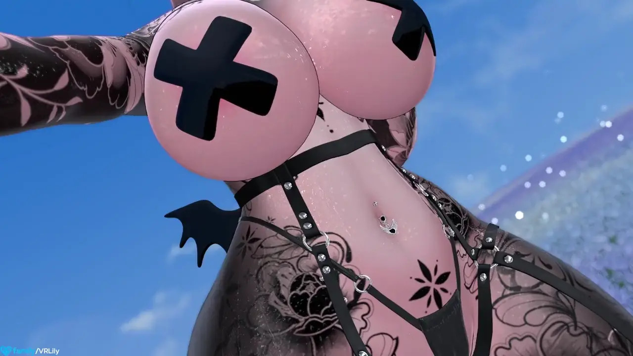 Goth mommy tits