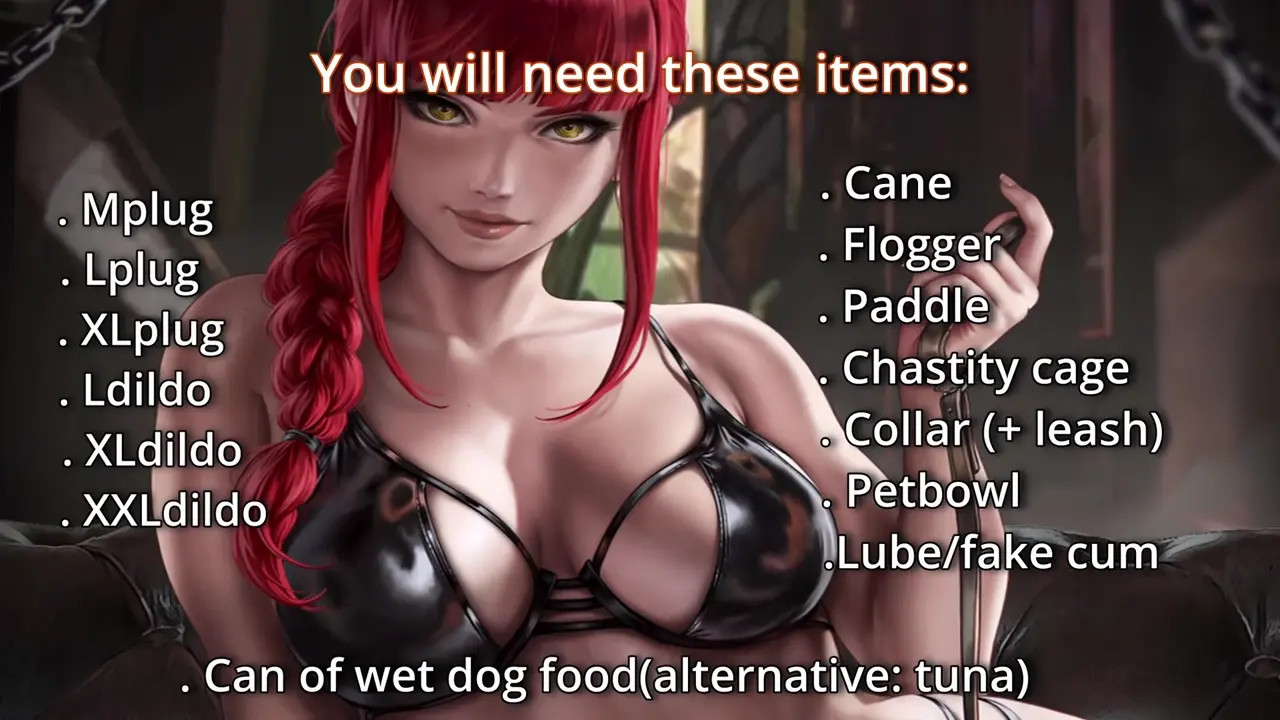 Your daily life as Makima's pet / Ultimate pet play