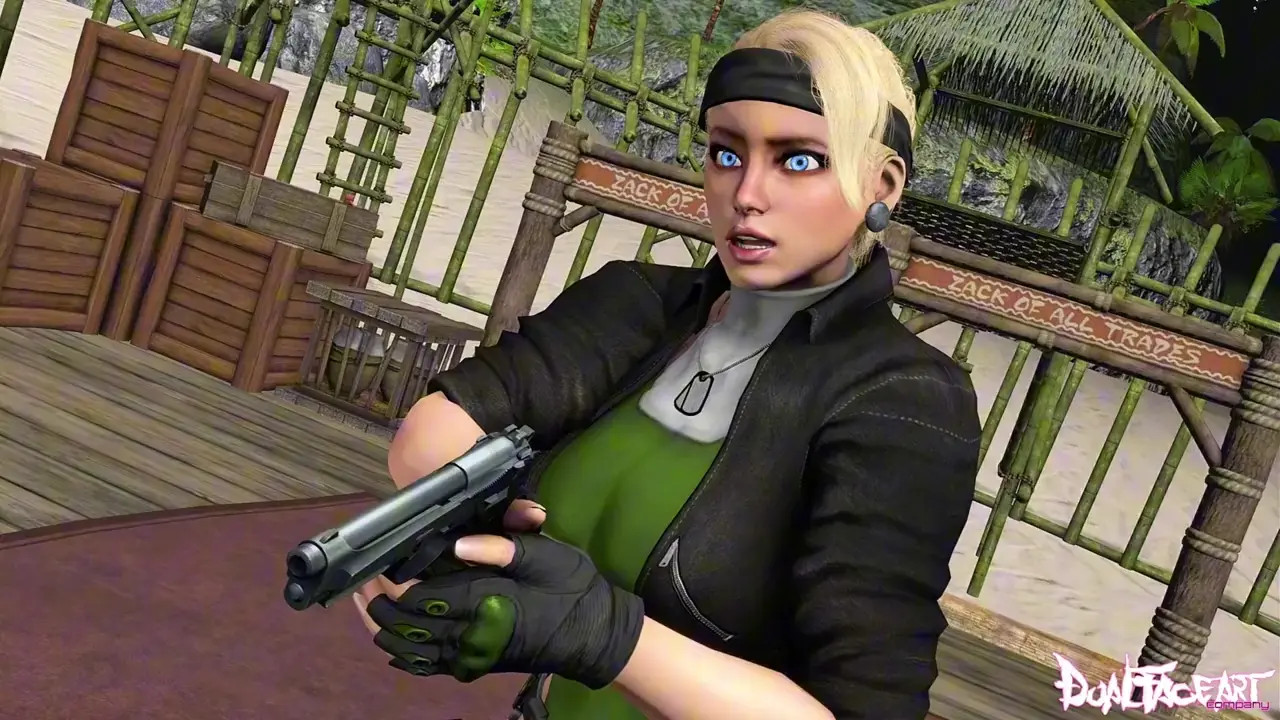 Zack VS Sonya & Jade (4K) [LEGENDADO PT BR]