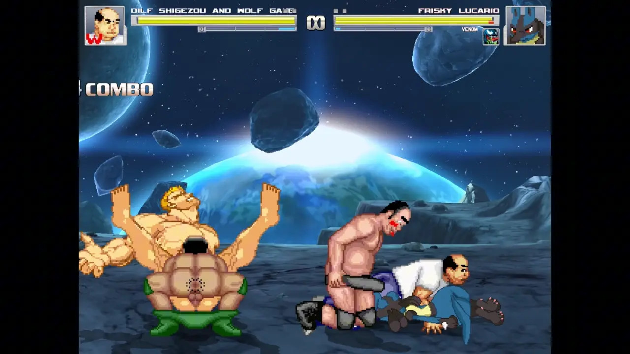 lucario and venom get railed by old pervy men