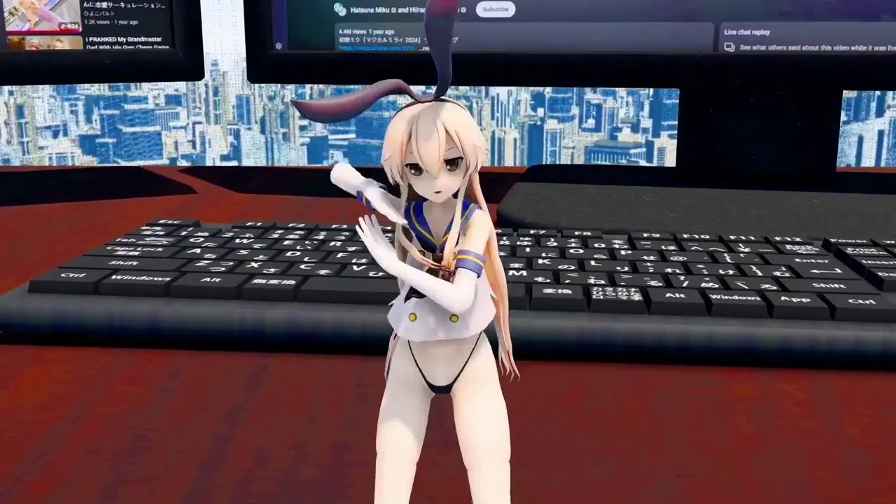Shimakaze - Lamb [MMD R15] Serah