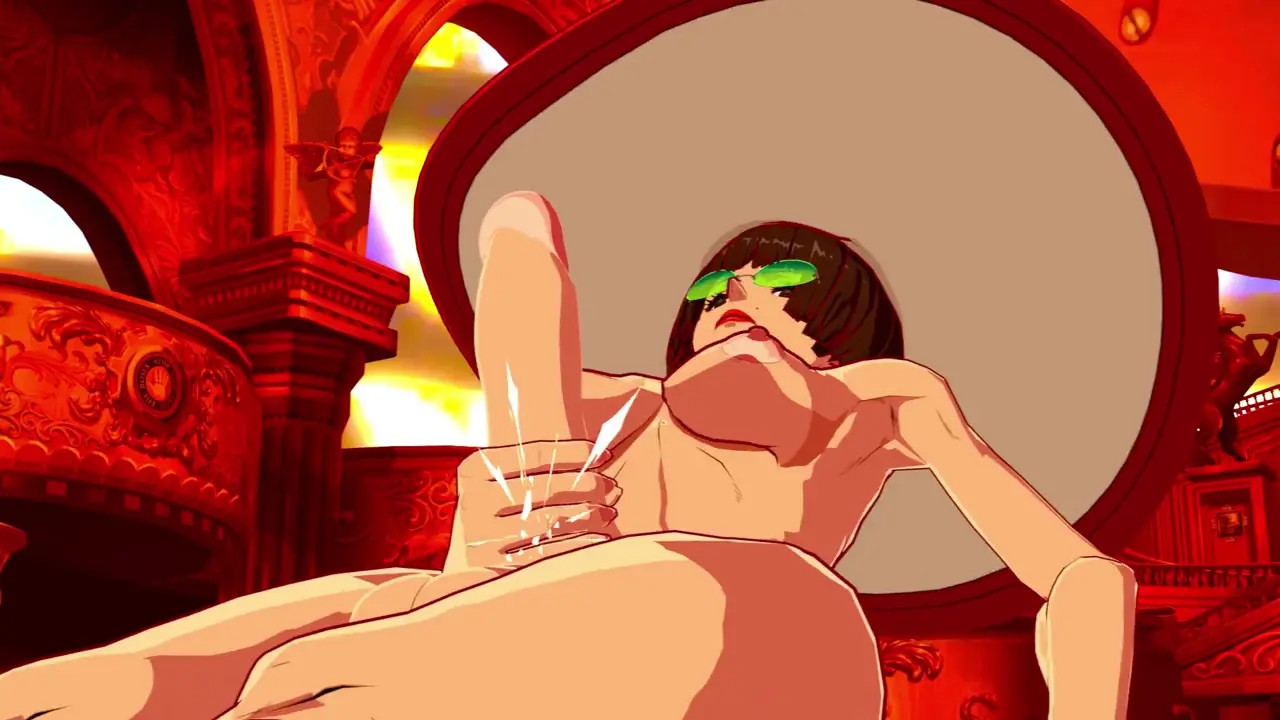 FUTA I-NO masturbating