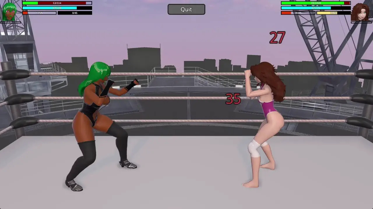 THREJS: Collenna vs Jane 1 | Jane Debut