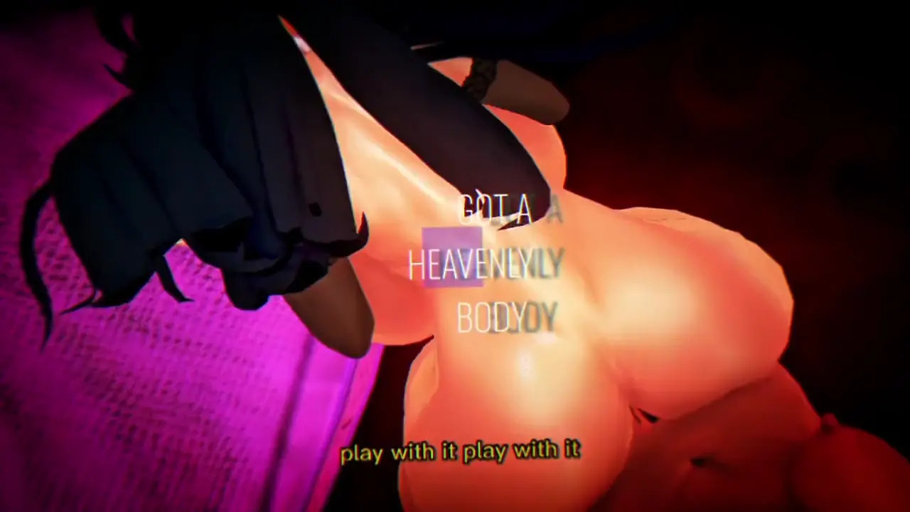 Hex Maniac's heavenly body thoroughly in spotlight