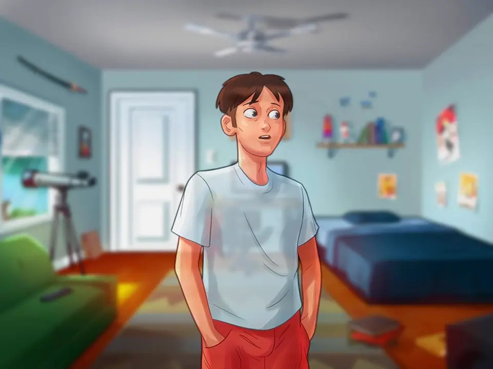 Summertime Saga: Episode 36. Mia's Been A Naughty Christian Girl