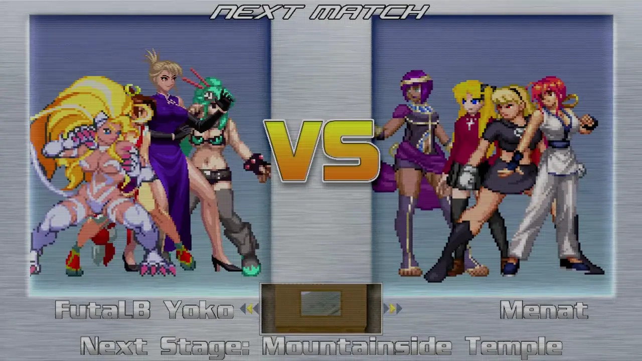 Futas Yoko,Marilyn,Mai and Felicia vs Menat,Rin,Supergirl and KungFuGirl(AI-only)