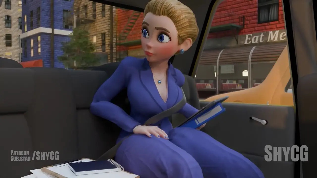 Teen Futa squirts and stuffs ass with dildo in public - Episode 4