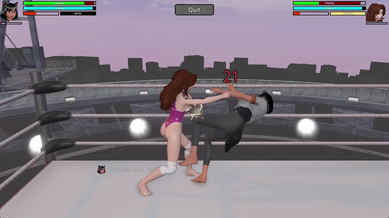 THRE July: Natalie vs Jane 1