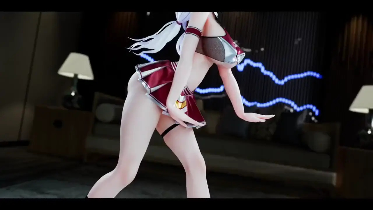[R18 MMD](Vocaloid) Haku dance - STRESS
