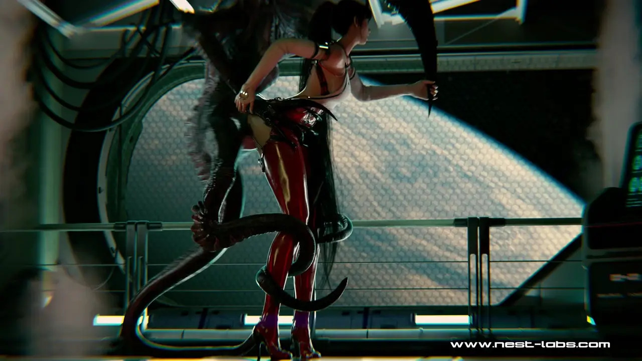 Eve Wraith Doggy (Clothed + Nude)