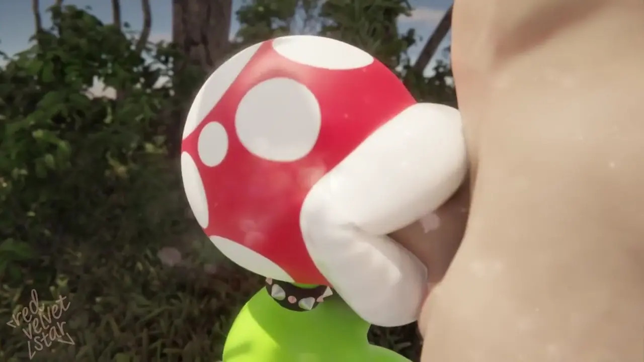 Piranha plant sucking big cock!