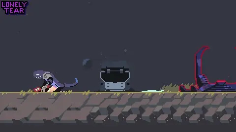 [LonelyTear] Huntress gets ambushed [Risk Of Rain]