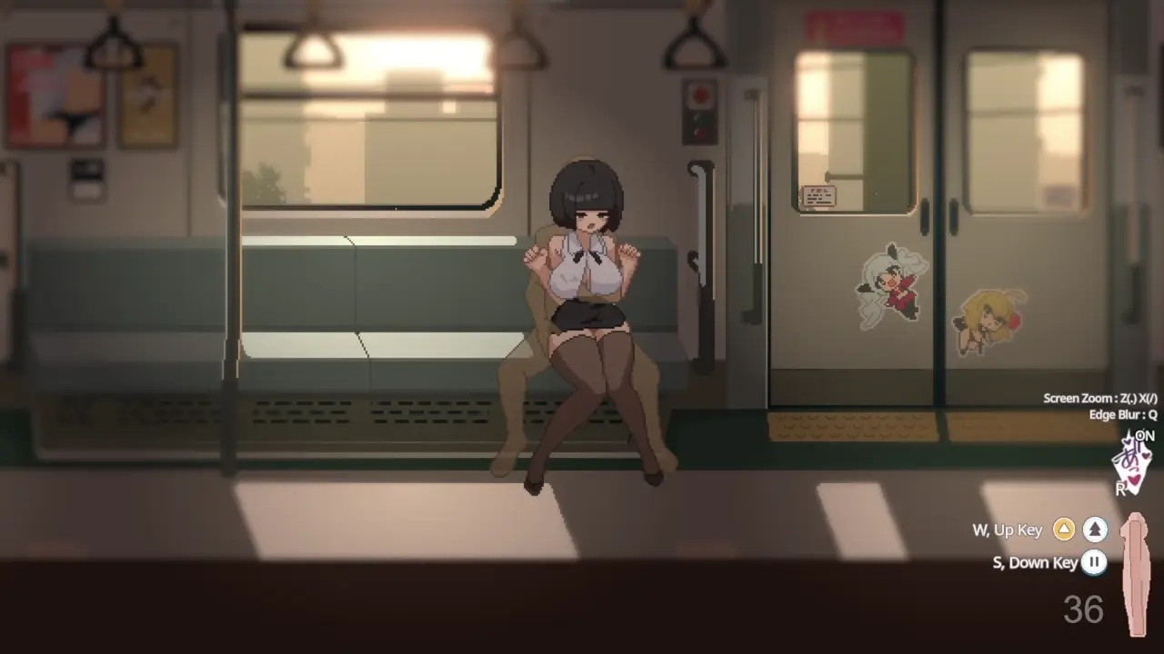 [Train45] Reina all animations (no dialog)