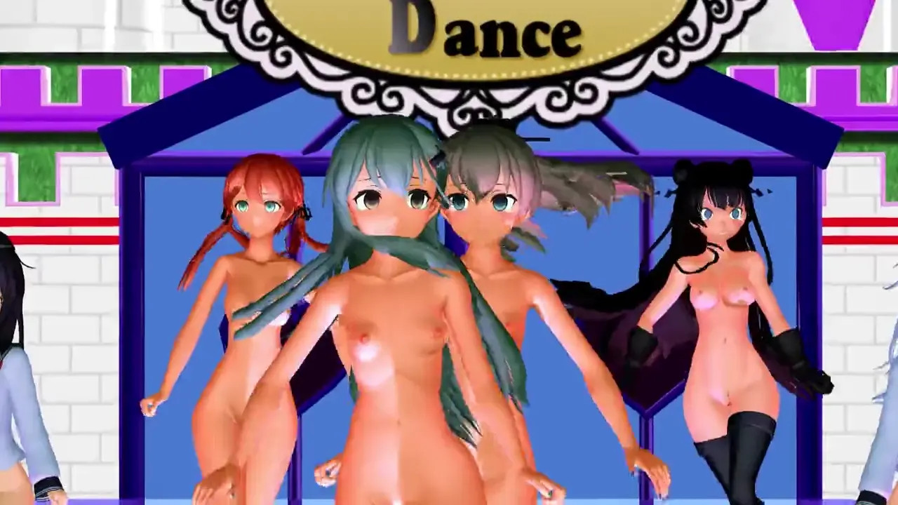 Shimakaze & Fleet Girls - 8 Hit [MMD R18] Kokoiti