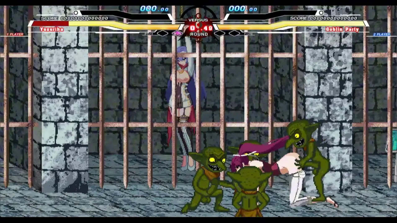 Yuzuriha vs Minotaur&Brian&Kuromaru&GoblinParty