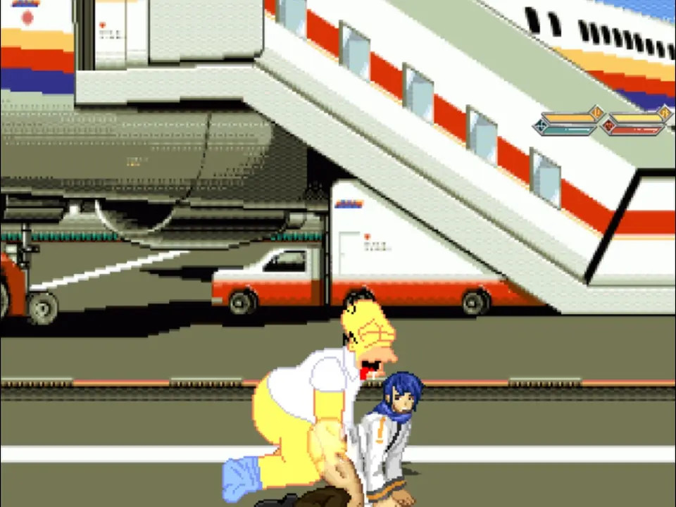 MUGEN Request#132: Homer Simpson Fucks KAITO