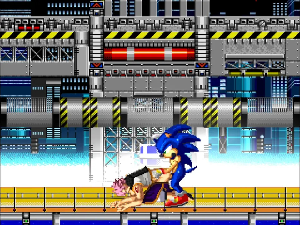 MUGEN Request#131: Natsu Dragneel X Sonic The Hedgehog