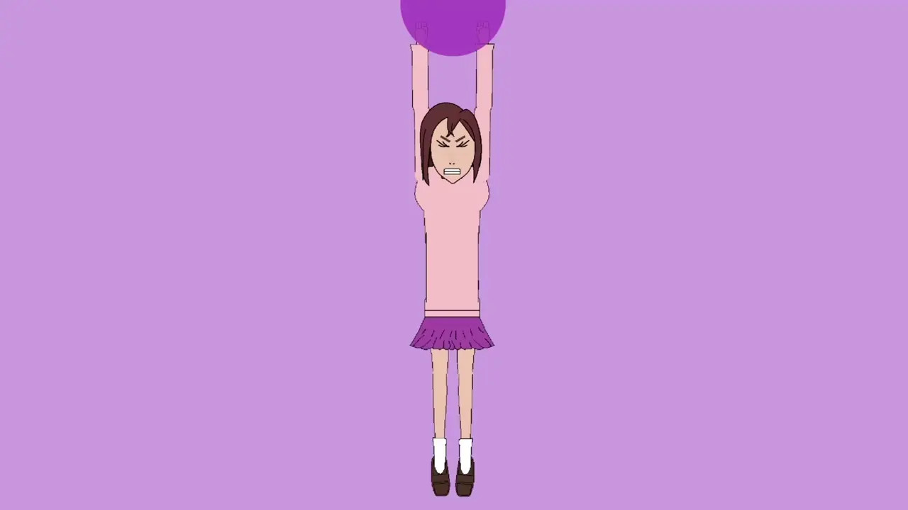 momo ayase belly punch