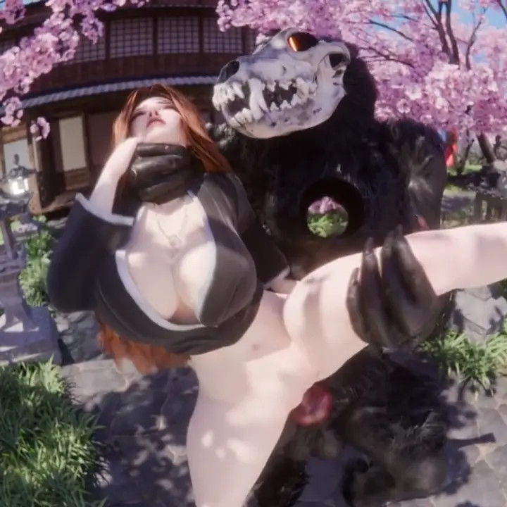 Hollow X Rangiku (Rekin3D)