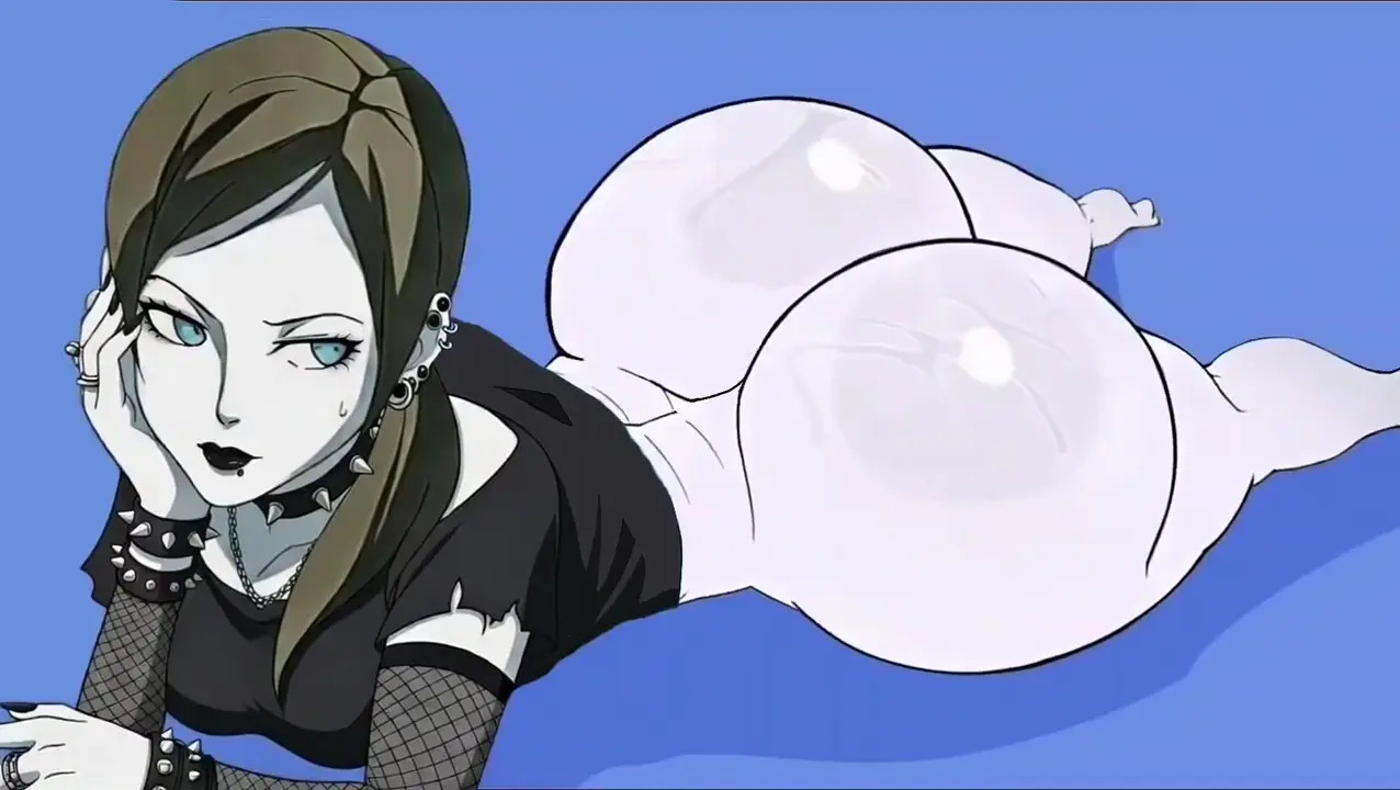 Goth Wii Fit Trainer's Prone Fat Ass