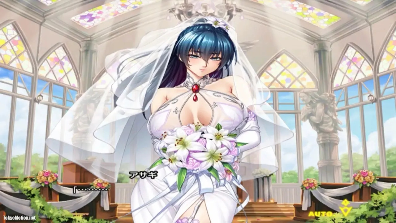 Taimanin RPGX June Bride Igawa Asagi Part 1