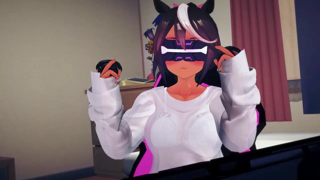 Teio play VR game