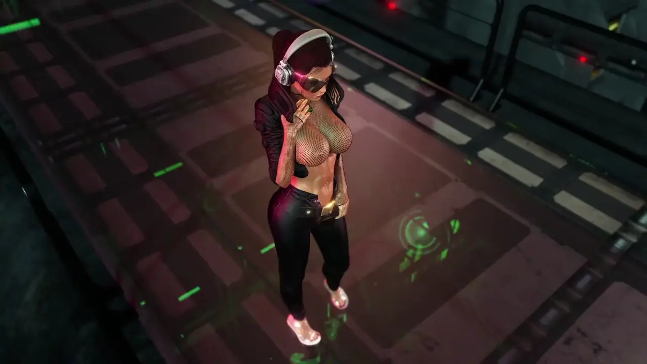 Cunning bitch Lara Croft quickly adapted after being thrown into future