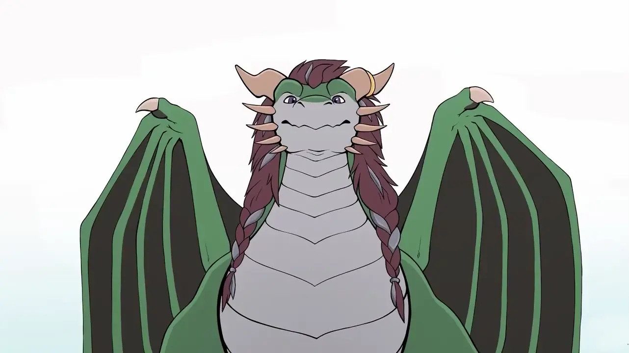 Dragons are enjoying themselves