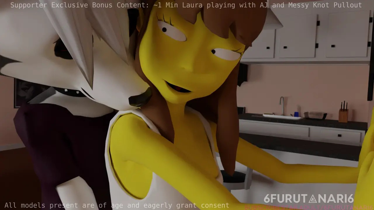 Loona and Laura has Standing Anal Sex