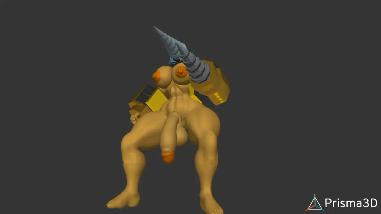 Futanari titan drill